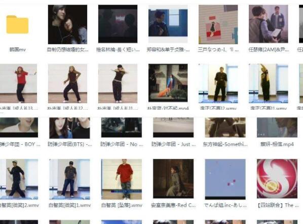 车载高清MV分享2019年最新韩国女团402首 网络资源 图1张