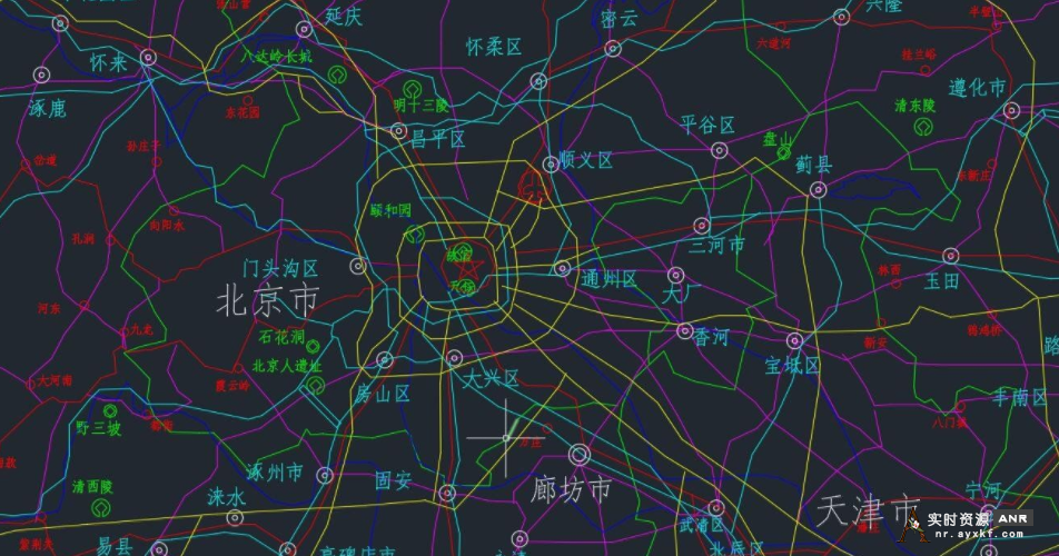 最新中国地图CAD版