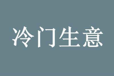 新款偏门暴利,暴利赚钱项目