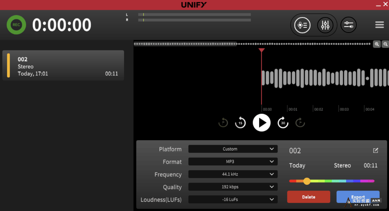 虚拟混音软件 unify 1.3.31 网络资源 图2张