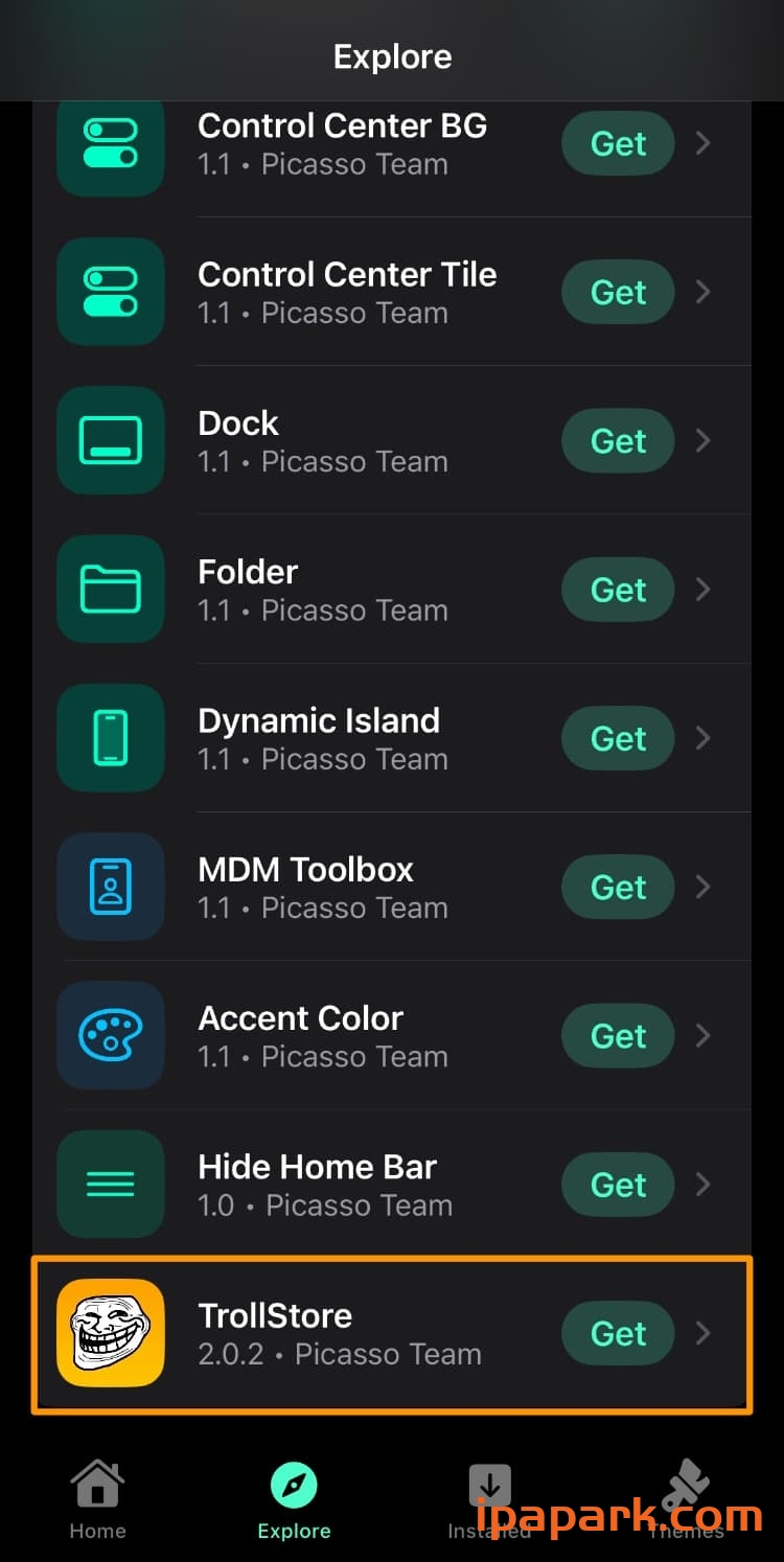 Picasso 3.1 15.0-16.5的KFD 安装巨魔商店-ANR资源网 更多 图4张