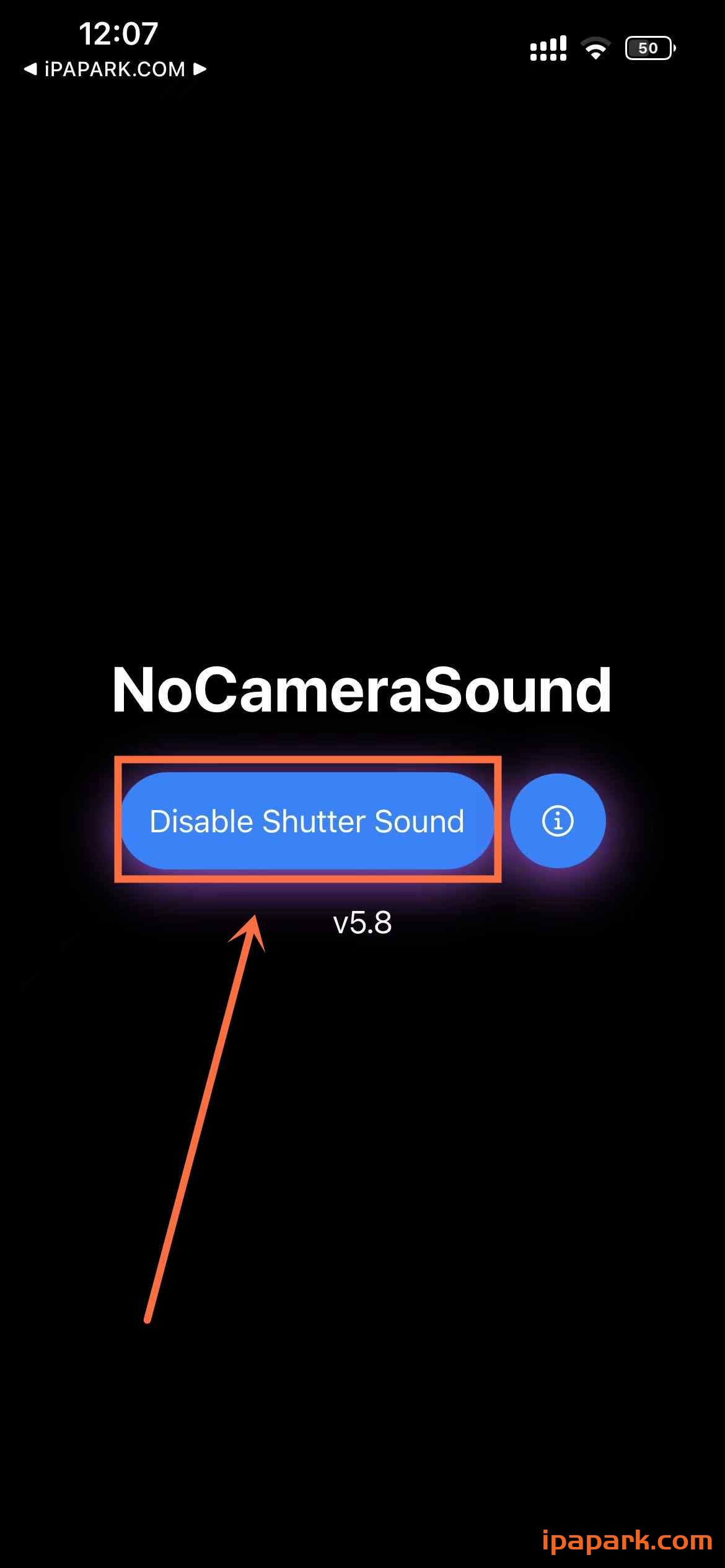 NoCameraSound 5.8 隐藏拍照声音-ANR资源网 更多 图1张