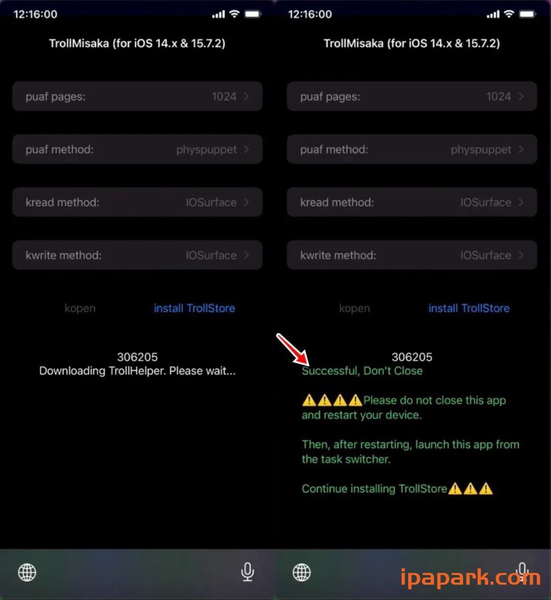 TrollMisaka 2.0 14.0-15.8.1 安装巨魔商店-ANR资源网 更多 图8张