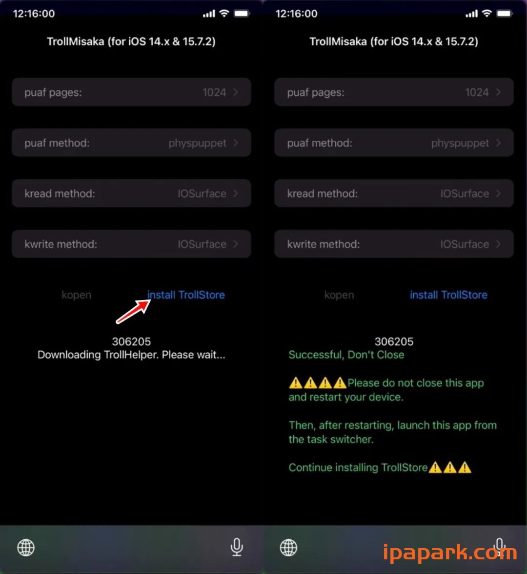 TrollMisaka 2.0 14.0-15.8.1 安装巨魔商店-ANR资源网 更多 图7张
