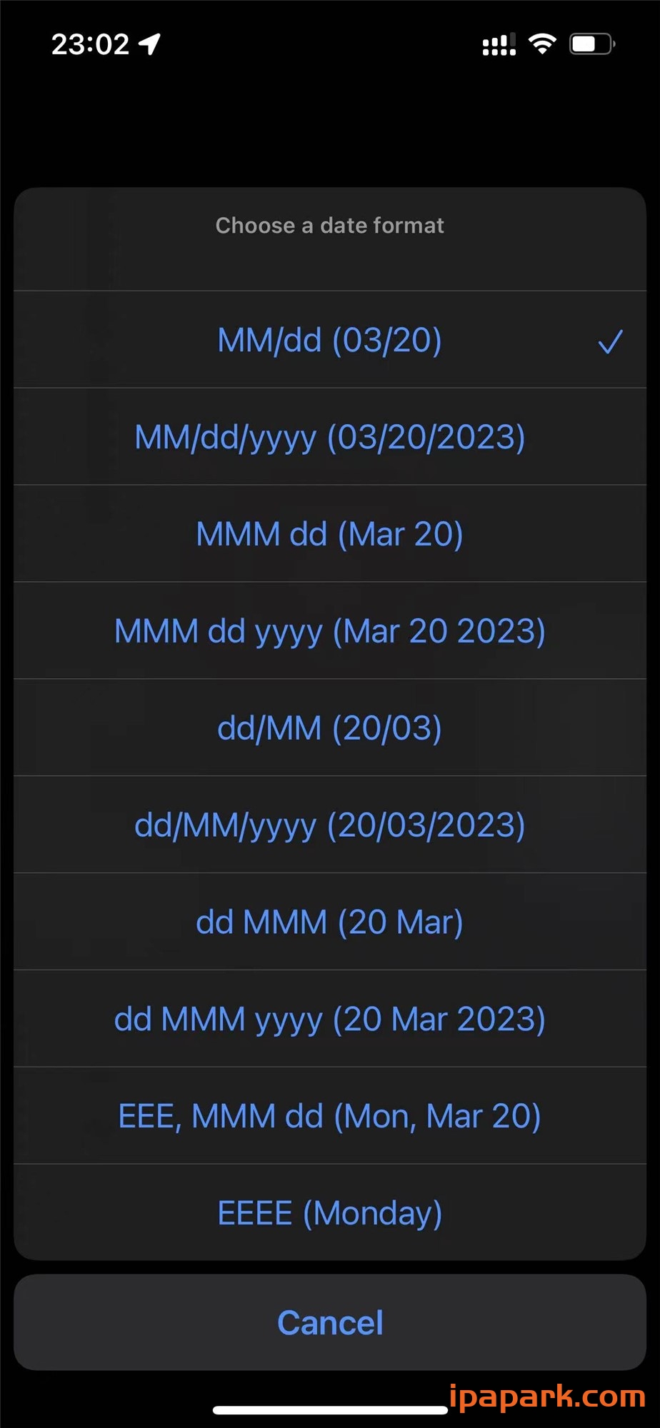 状态栏日期秒数 SecondHand 1.2-ANR资源网 更多 图2张