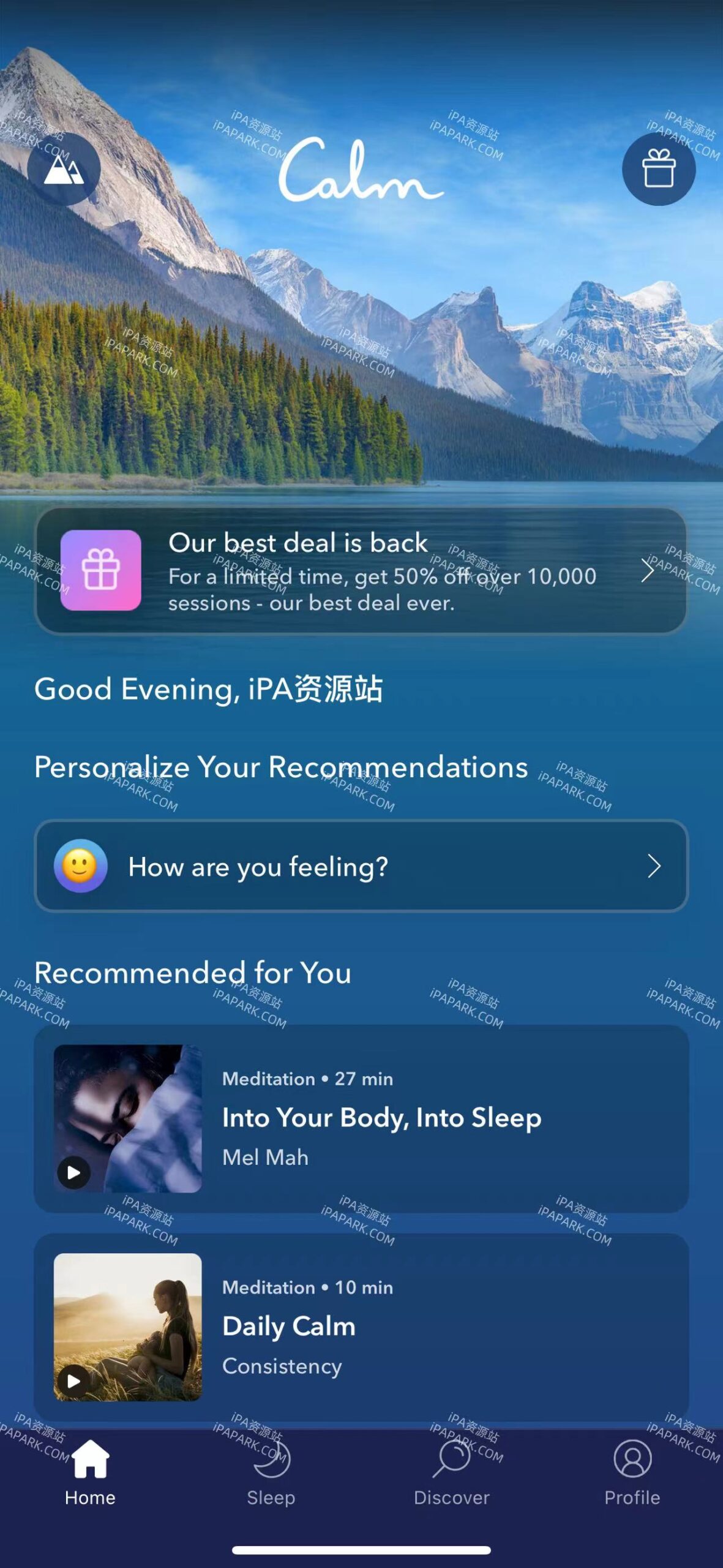 Calm 6.6.4 助眠工具-ANR资源网 更多 图1张