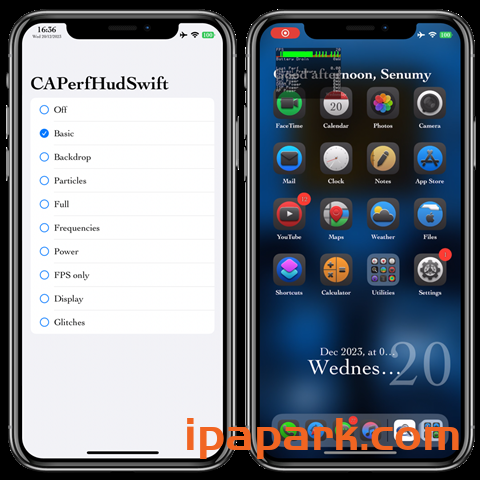 CAPerfHUDSwift 帧率显示-ANR资源网 更多 图1张