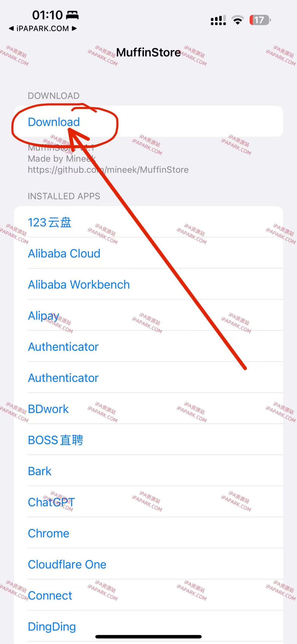 图片[1]-MuffinStore 1.1 降级工具 官方版-ANR资源网