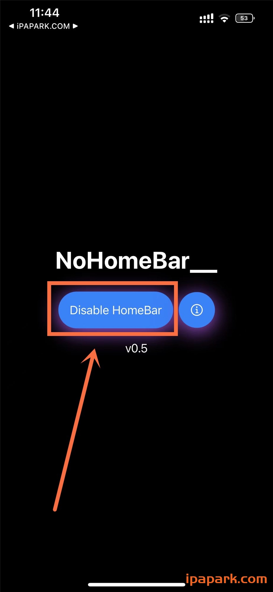 图片[1]-NoHomeBar 0.5 隐藏底部小白条-ANR资源网