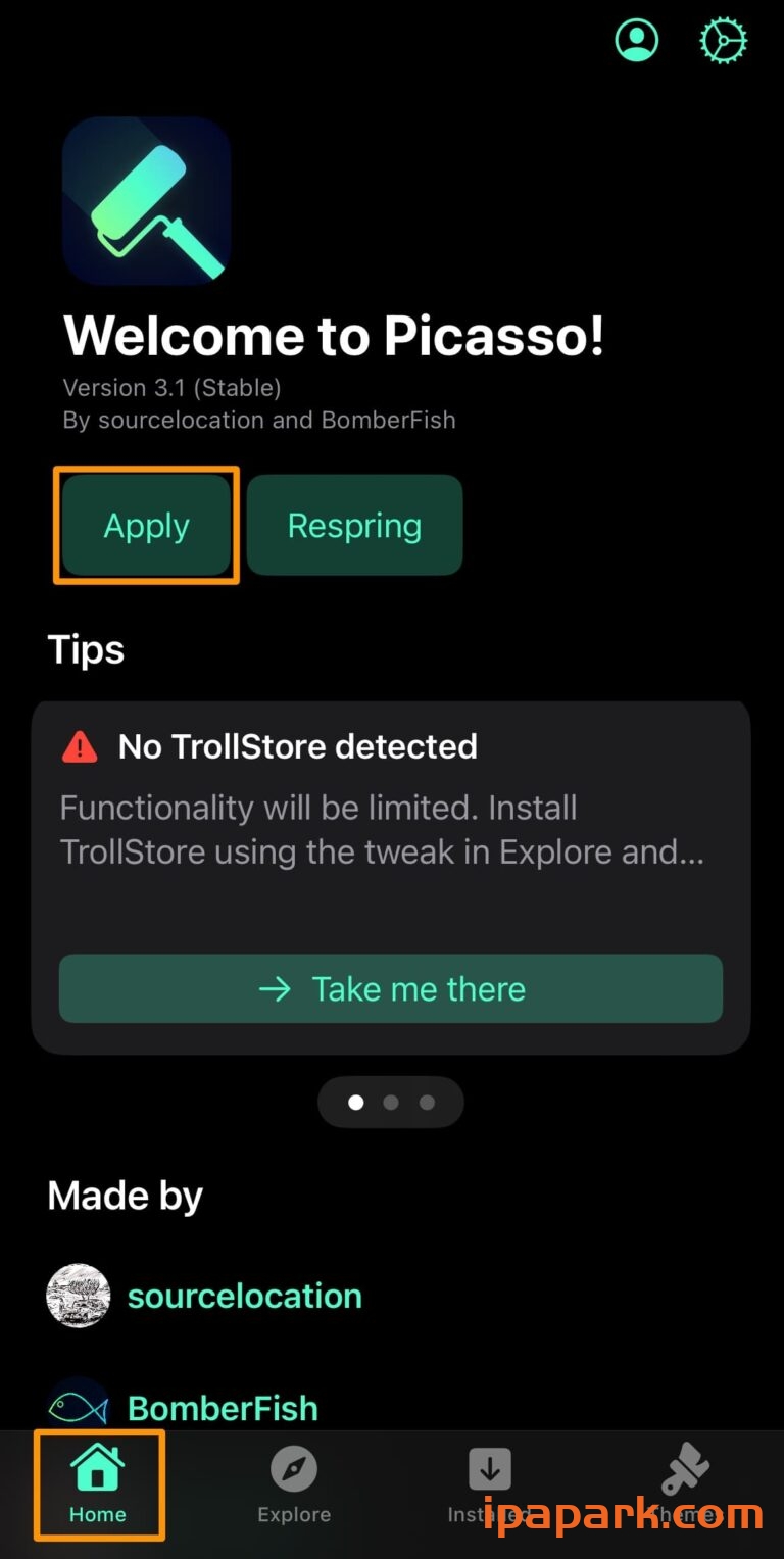 Picasso 3.1 15.0-16.5的KFD 安装巨魔商店-ANR资源网 更多 图8张
