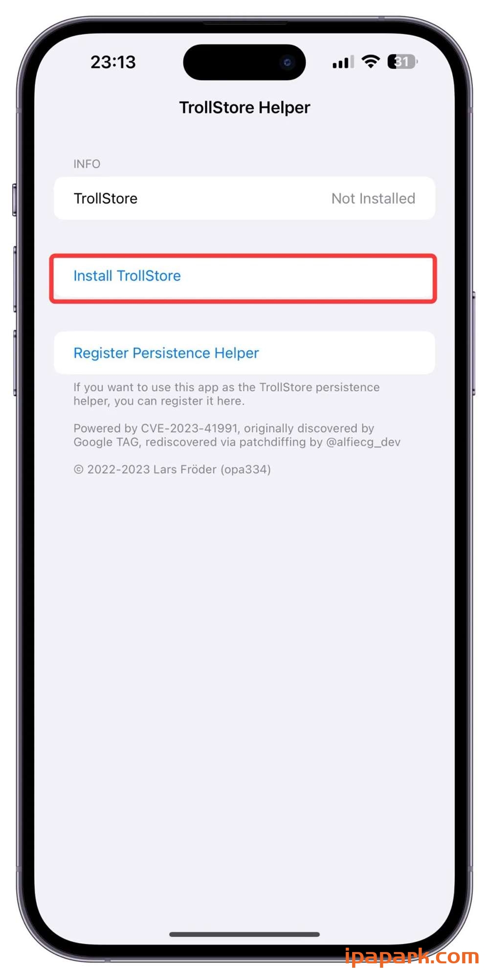 图片[13]-使用PureKFD工具安装巨魔商店2教程-ANR资源网