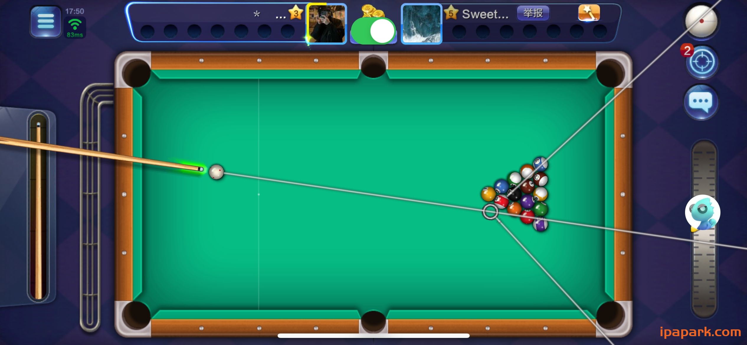 腾讯桌球 3.44.0 注入延长线-ANR资源网 更多 图2张