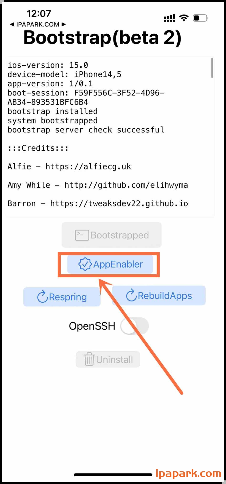 图片[14]-Bootstrap半越狱 安装教程 保姆级-ANR资源网